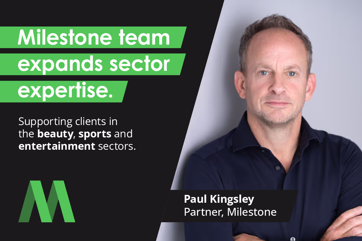 Milestone team expands sector expertise