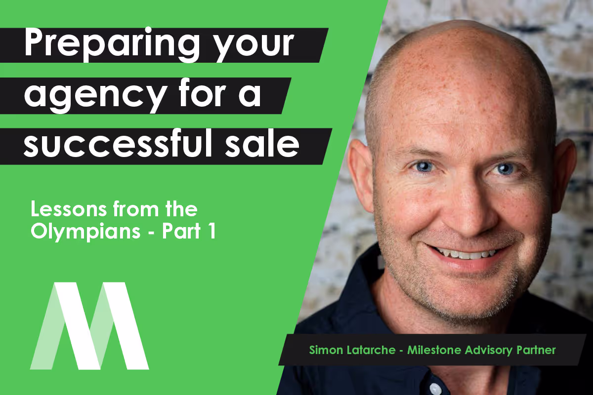 Preparing your agency for a successful sale. Lessons from the Olympians – part 1.